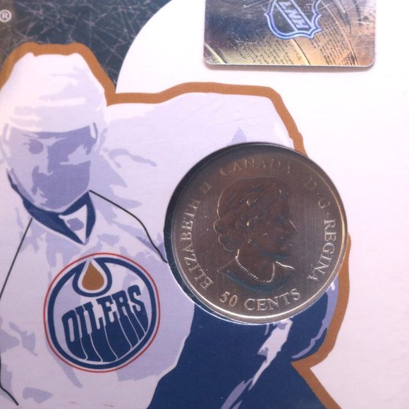Edmonton Oilers Official 2009-2010 Limited Edition NHL Coin - New in Packaging - Picture 3 of 4